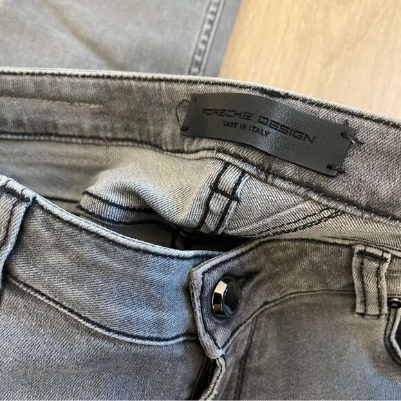 Porsche Design Gray Denim Slim Fit jeans - Picture 5 of 10